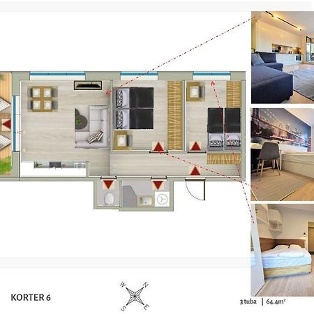 Scandian Apartments - City Hub タリン エクステリア 写真